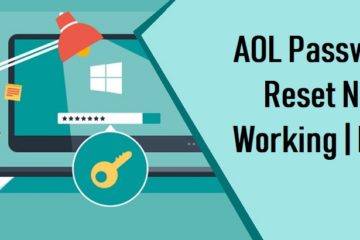 AOL Password Reset Not Working