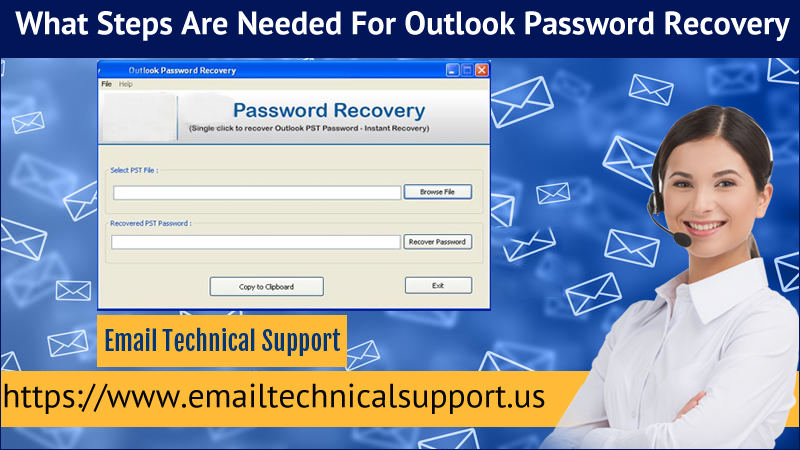 What Steps Are Needed For Outlook Password Recovery?