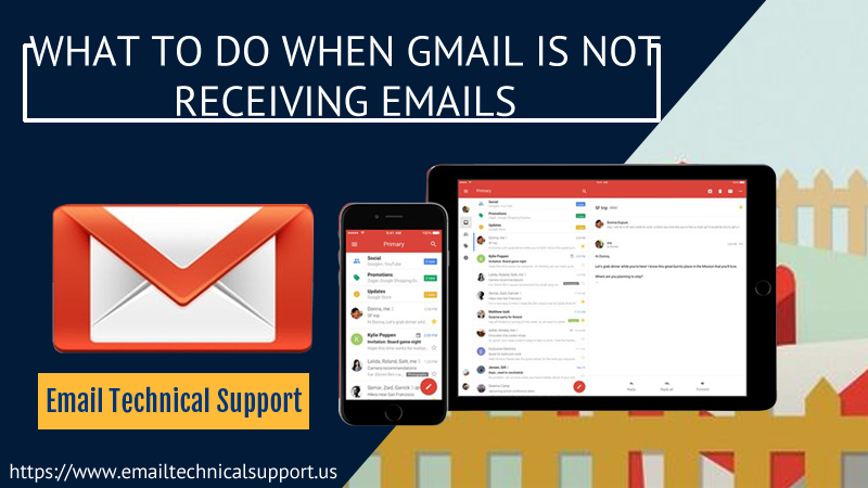 Gmail Is Not Receiving Emails