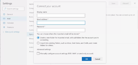 Setup Hotmail Account