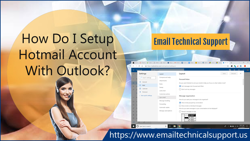 hotmail settings for outlook