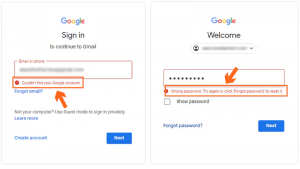 Verify the Username and Password of Gmail Account