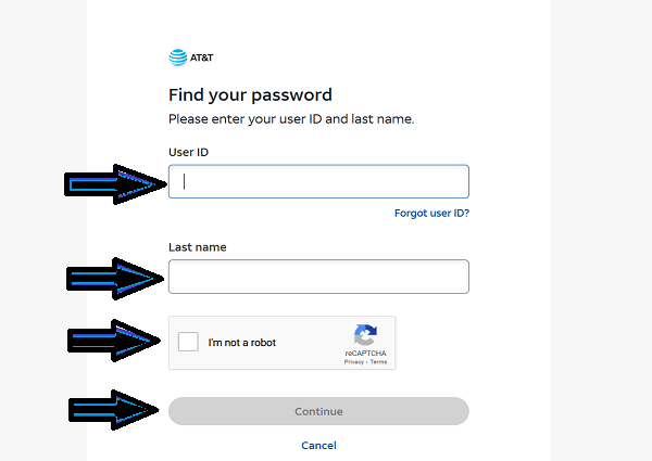 reset sbcglobal email login password