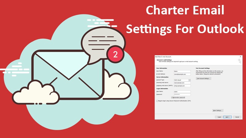 How to Configure Charter Email Settings For Outlook?