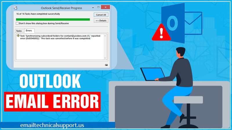 Outlook email error