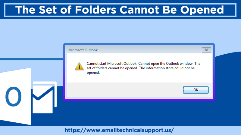 The set of folders cannot be opened | Get Instant Fixes
