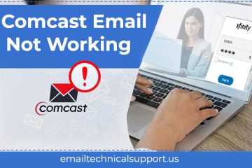 Comcast email not working