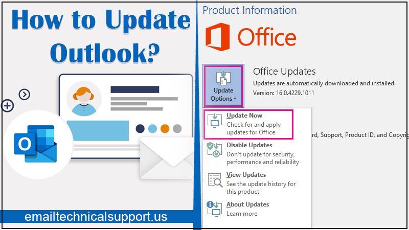 How to update Outlook?