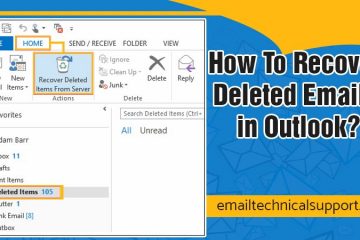 How to recover deleted emails in Outlook