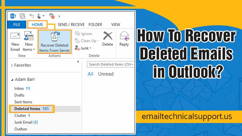 How to Recover Deleted Emails in Outlook? [Complete Answer]