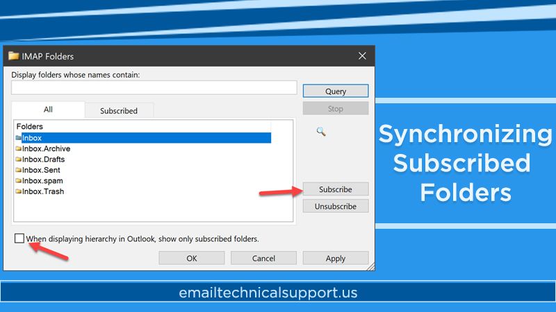 Instant Fixes For Synchronizing Subscribed Folders