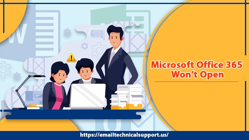 Microsoft Office 365 won’t open