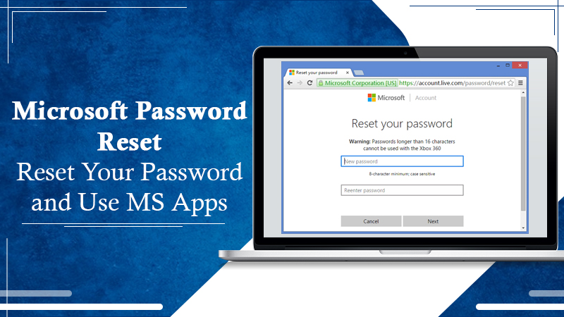 Microsoft Password Reset – Reset Your Password and Use MS Apps