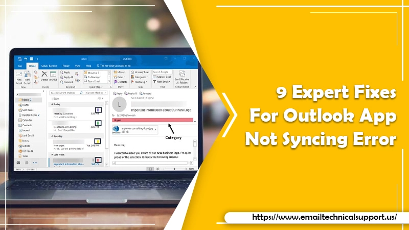 Outlook App Not Syncing