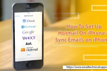 How To Set Up Hotmail On iPhone
