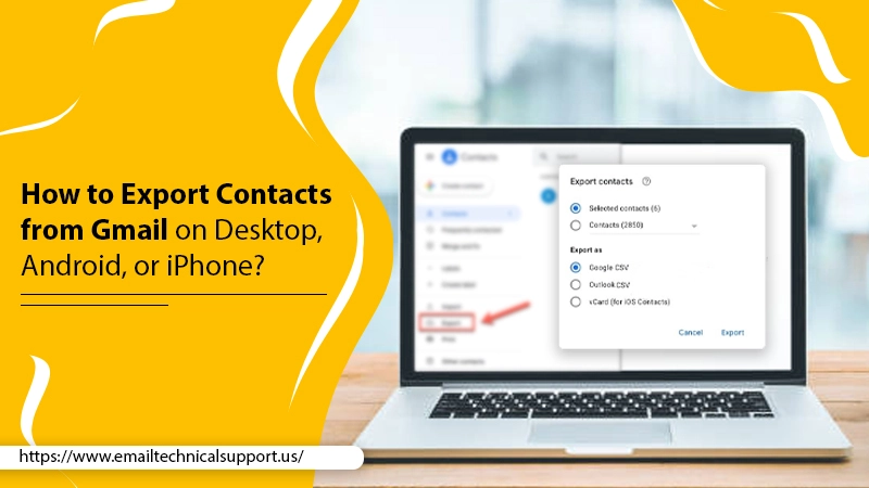 How to Export Contacts from Gmail? (Detailed Guide 2022)