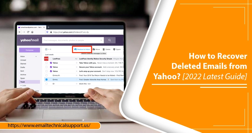 How to Recover Deleted Emails from Yahoo? [EXPLAINED]