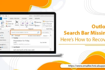 Outlook Search Bar Missing