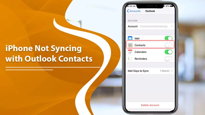 iPhone Not Syncing with Outlook Contacts