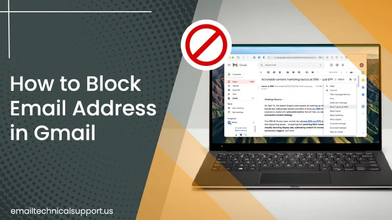 Block Email Address in Gmail