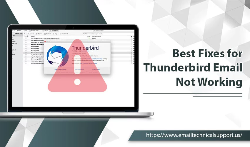 Best Fixes for Thunderbird Email Not Working