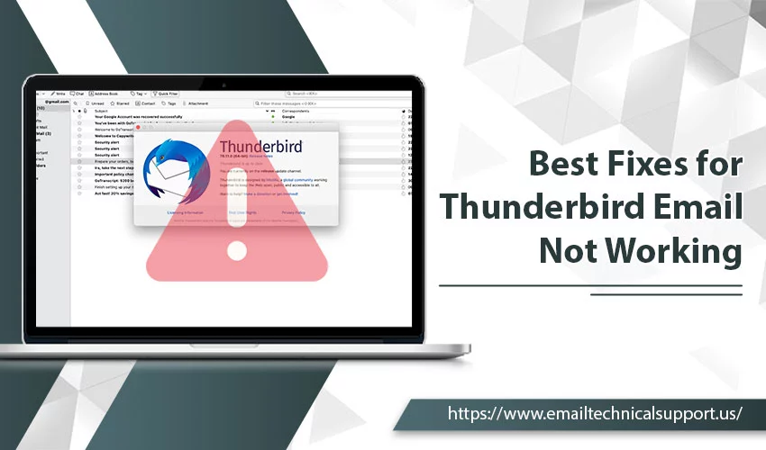 Thunderbird Email Not Working