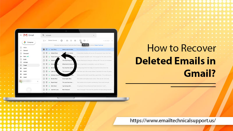 recover deleted emails in gmail