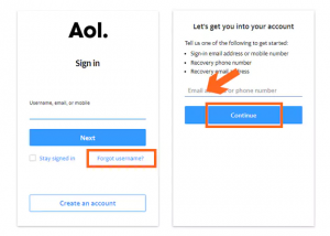 Reset Your AOL Mail Username