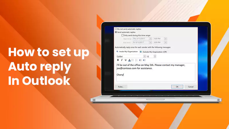 How to Set up Auto Reply in Outlook
