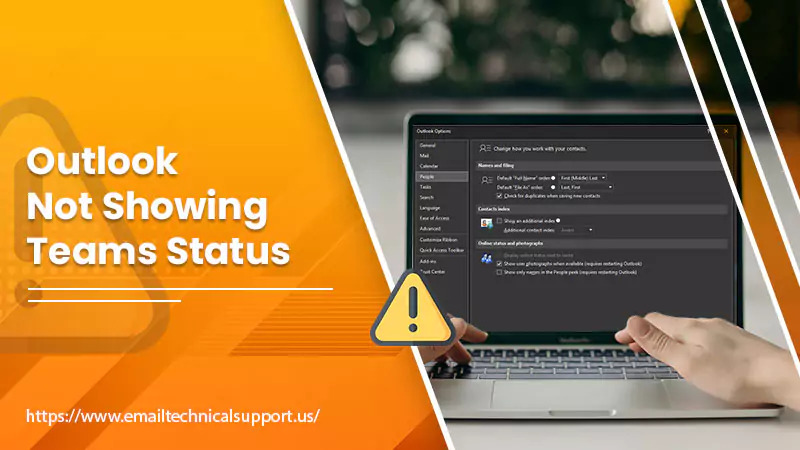 Fix Outlook Not Showing Teams Status Issue 